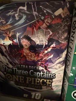Bandai One Piece The Three Captains Ultra Deck - 51 Cards (ST-10) New In Box 810059783508 - Image 1