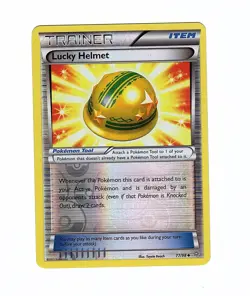 Lucky Helmet 77/98 XY - Ancient Origins Reverse Holo - Pokemon Card LP - Image 1