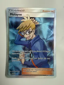 Molayne (Full Art) 212/214 Ultra Rare SM - Unbroken Bonds Pokemon Card NM - Image 2