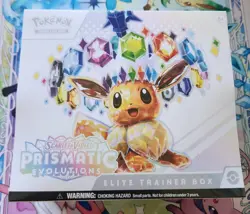 Pokemon Scarlet & Violet Prismatic Evolutions Elite Trainer Box ETB Sealed - Image 1