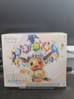 Pokemon Scarlet & Violet Prismatic Evolutions Elite Trainer Box ETB Sealed - Image 1