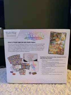 Pokemon TCG Scarlet & Violet Prismatic Evolutions Elite Trainer Box ETB Sealed - Image 3