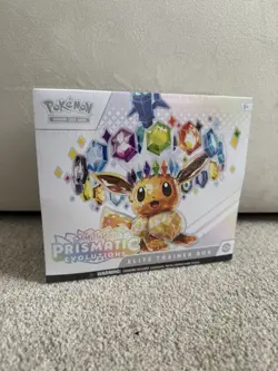 Pokemon TCG Scarlet & Violet Prismatic Evolutions Elite Trainer Box ETB Sealed - Image 1