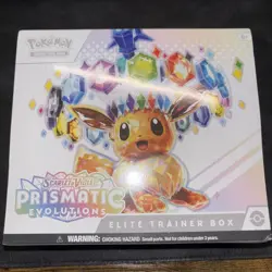 Pokemon TCG Scarlet & Violet Prismatic Evolutions Elite Trainer Box ETB SEALED - Image 1
