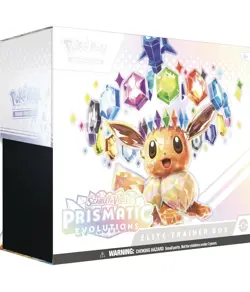 Pokemon TCG Scarlet Violet Prismatic Evolutions ETB Elite Trainer Box New Sealed - Image 1