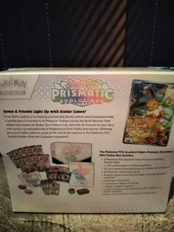 Pokemon TCG Scarlet & Violet Prismatic Evolutions Elite Trainer Box ETB - Sealed - Image 2