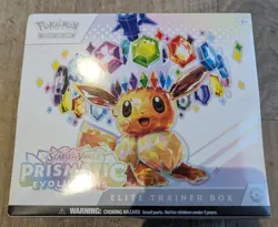 Pokemon TCG Scarlet & Violet Prismatic Evolutions Elite Trainer Box ETB SEALED - Image 1