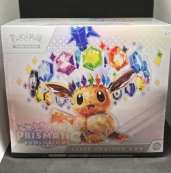 Pokemon Scarlet & Violet Prismatic Evolutions Elite Trainer Box New Sealed ETB - Image 1