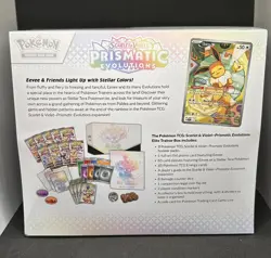 Pokemon Scarlet & Violet Prismatic Evolutions Elite Trainer Box New Sealed ETB - Image 2