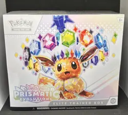 Pokemon Scarlet & Violet Prismatic Evolutions Elite Trainer Box New Sealed ETB - Image 4