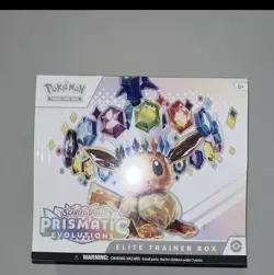 Pokemon TCG Scarlet & Violet Prismatic Evolutions Elite Trainer Box ETB Sealed - Image 1