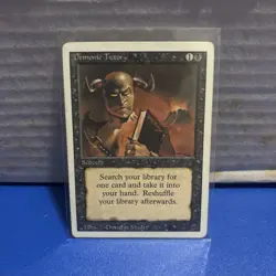 Demonic Tutor - Magic The Gathering MTG - Revised! - Image 1