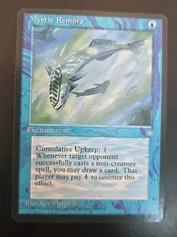 Mystic Remora Ice Age MTG Regular Lightly Played - Image 1