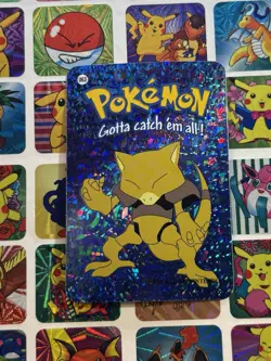 Pokemon 151 Vintage Pocket Monsters Vending HOLO Prism Sticker 2000 Nintendo - Image 4