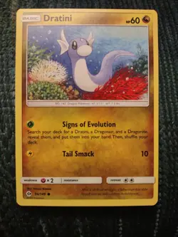 Dratini 94/149 Sun & Moon Common Pokemon TCG - Image 1