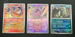Pokemon TCG Prismatic Evolutions - Poke Ball Holo Lot - Flareon Espeon Umbreon - Image 1
