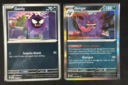 Pokemon - Gastly & Gengar 048,050/088 - Perfect Order Reverse Holo & Holo - NM - Image 1