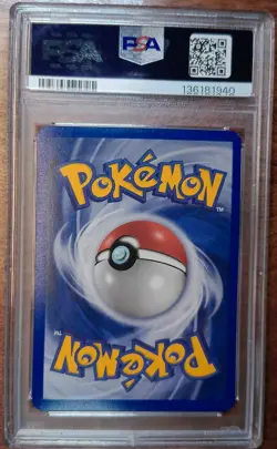 2004 Pokemon EX Team Rocket Returns Azumarill Reverse Foil #1 PSA 7 NM Vintage - Image 2