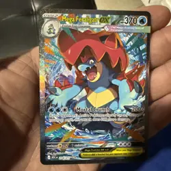 Pokemon TCG Mega Feraligatr EX 274/217 Full Art SIR English Ascended Hero’s - Image 3
