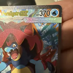 Pokemon TCG Mega Feraligatr EX 274/217 Full Art SIR English Ascended Hero’s - Image 5