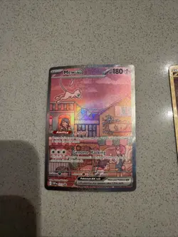 Pokemon TCG Mew and Mewtwo 151 promo - Image 2