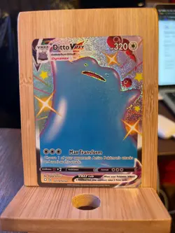 Pokemon Ditto VMAX SV119/SV122 Shiny Full Art Shining Fates NM - Image 1