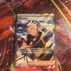Drayton 232/191 Pokemon TCG Sv: Surging Sparks Full Art Holo Trainer (MINT) - Image 1