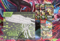 Pokemon Perfect Order Bundle & ETB & Booster Packs Sealed - Image 1