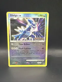 Dialga (Reverse Holo) 16/106 Pokemon Platinum Stamped Burger King Promo - Image 1