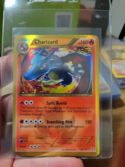 Charizard 136/135 Plasma Storm 2012 Secret Rare Holo Pokemon Card TCG - Image 1