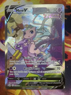 Mew V Fusion Strike Alternate Full Art 251/264 Ultra Rare Alt Art Pokemon TCG - Image 1