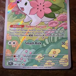 Pokemon Shaymin 185/182 Sv10 Destined Rivals Illustration Rare Holo NM+ - Image 4
