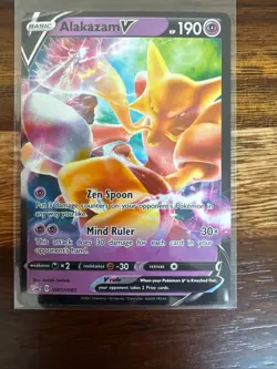 Alakazam V SWSH083 Holo Promo Sword & Shield Promo Pokemon Holo Near Mint - Image 1