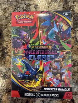 Phantasmal Flames Booster Bundle Pokemon TCG - Image 1