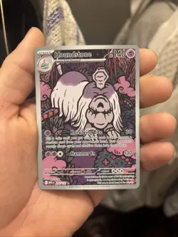 Pokemon TCG Houndstone Mega Evolution: Base 145/132 NM Pack Fresh Full Art Rare - Image 1