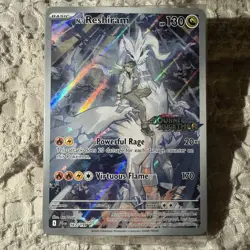 Pokemon- N's Reshiram - (Journey Together Stamped) 167/159 Promo SIR Sealed - Image 1