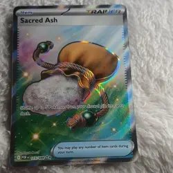 Pokemon Sacred Ash Full Art Holo Trainer-Item 115/088 POR 2014 - Image 1
