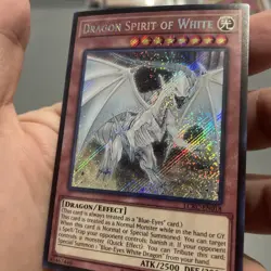 Dragon Spirit of White LCKC-EN018 Unlimited SECRET RARE NM! +Bonus FREE SHIPPING - Image 3
