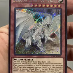 Dragon Spirit of White LCKC-EN018 Unlimited SECRET RARE NM! +Bonus FREE SHIPPING - Image 5