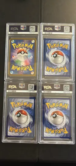 Pokemon Graded 4 Card Lot - Image 2