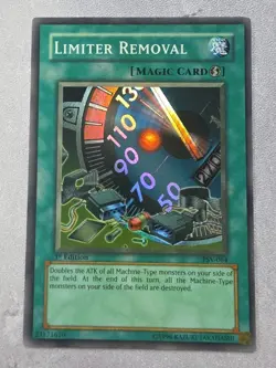 Yu-Gi-Oh Limiter Removal PSV-064 1st Edition Super Rare - Image 1
