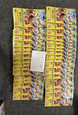 33X One Piece TCG Adventure on Kami's Island Sleeved Booster Packs OP-15 EB04 - Image 1