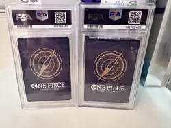 2025 One Piece English OP13 Monkey D Luffy, SP and SEC Alternate Art PSA 10 - Image 4