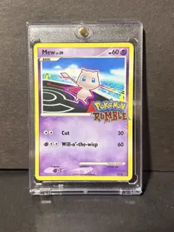 Mew Pokemon Rumble Promo Card 10/16 2009 **Great Condition** RARE! - Image 1