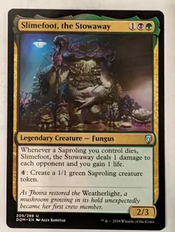 Slimefoot, the Stowaway - Dominaria Magic the Gathering MTG Nice! - Image 1