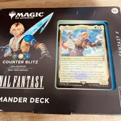 Magic The Gathering Commander Deck FFX Counter Blitz *NEW SEALED* - Image 2