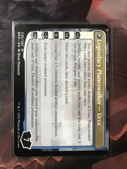 MTG The Mightstone and Weakstone The Brothers' War BRO 238/287 Rare LP - Image 2