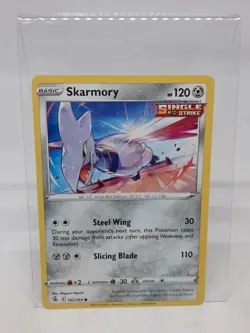 Pokemon Fusion Strike Skarmory Common Card 182/264 NM - Image 1
