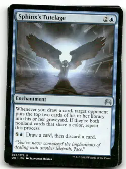 Sphinx's Tutelage #76 (HP) Magic Origins ORI Magic MTG - Image 1