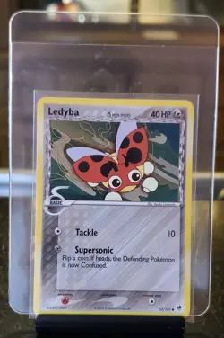 Ledyba (Delta Species) 53/101 Dragon Frontiers Pokemon TCG Card English - Image 1